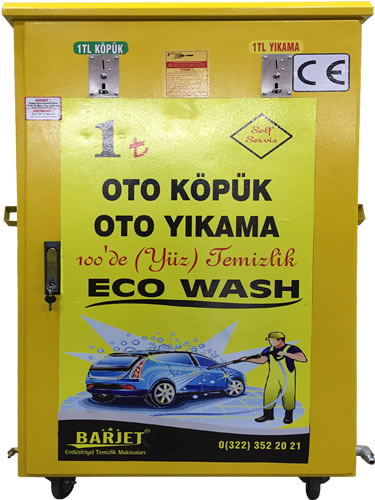 Kütahya Oto Yıkamacılar Firmalarına Özel Paralı Jetonlu Oto Yıkama Makinaları Fiyatları