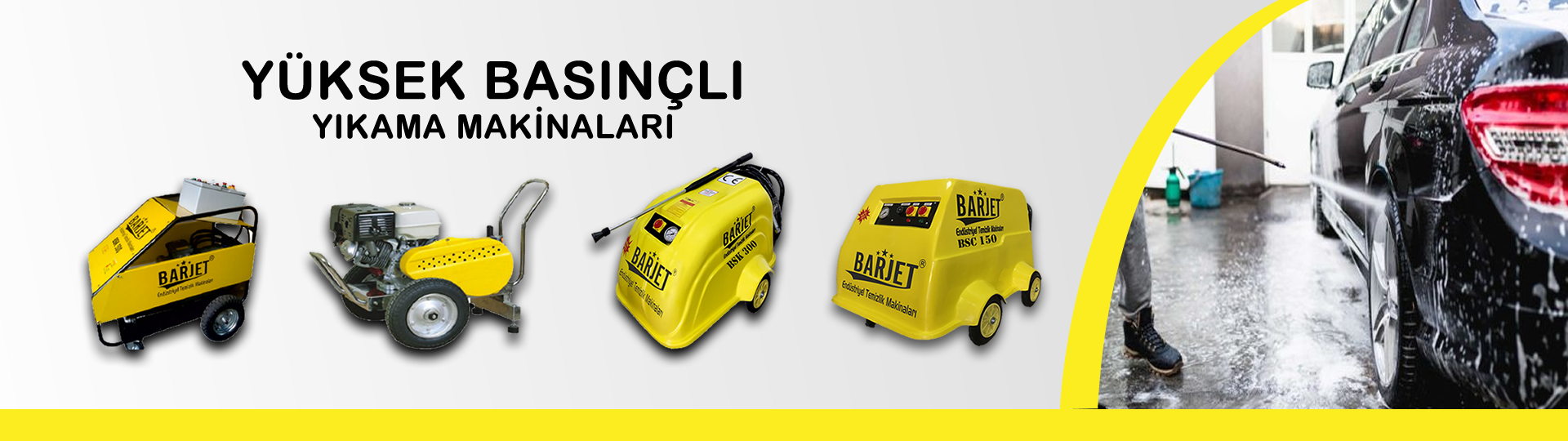 Barjet Oto Yıkama Makinaları