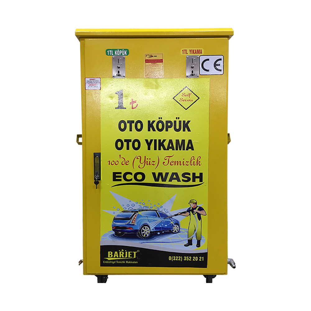 Karaman Oto  Yıkamacılar Firmalarına Özel Paralı Jetonlu Oto Yıkama Makinaları Fiyatları
