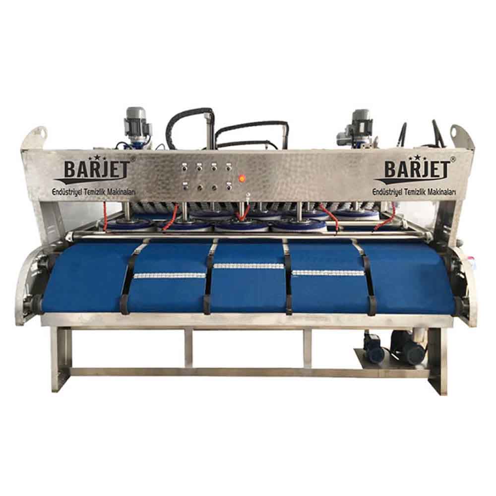 Barjet 12 Fırçalı Krom Halı Yıkama Makinası